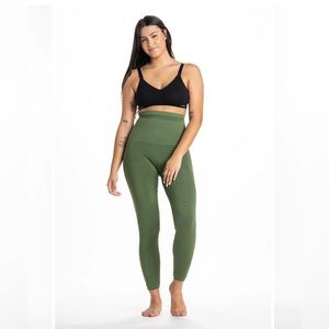Snapback™ Postpartum Leggings S/M - Olive Green NWOT